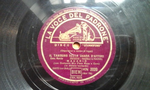 Giri macario il tamburo - 78,
