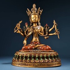 Bronze Painted Gilded High