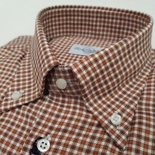 Camicia UOMO regular fit quadrettata in cotone "PRINCIPE DEL FORO" Varie taglie