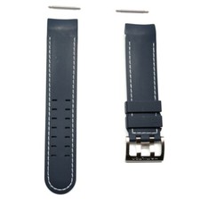 Correa caucho azul reloj