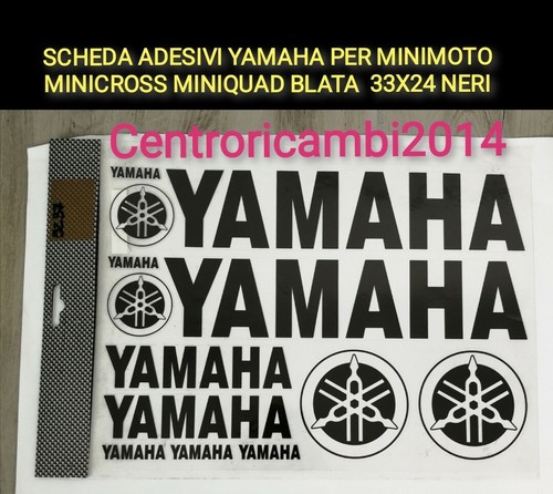 Adesivi yamaha minimoto - adesivi,