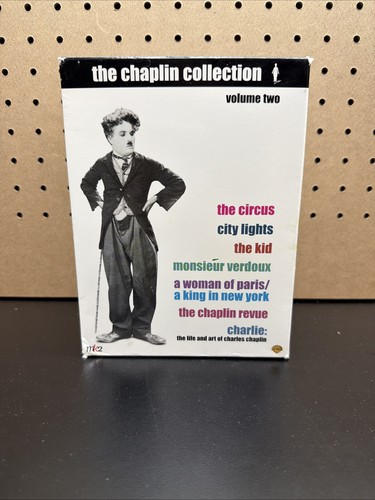 Charlie chaplin dvd box set - dvd,