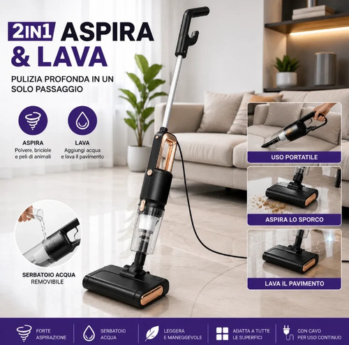 Aspirapolvere lavapavimenti - aspirapolvere, 2