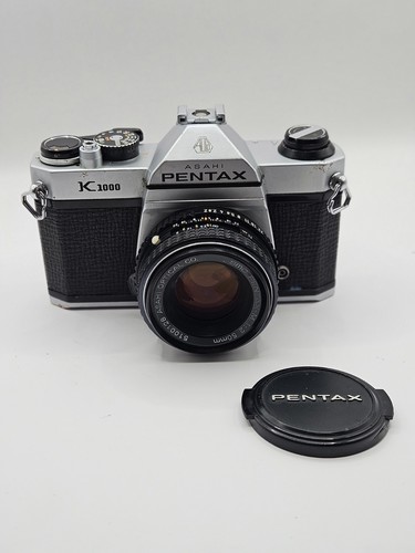 Asahi pentax k1000 fotocamera - asahi,