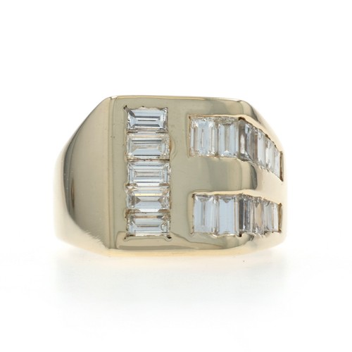 Anello uomo oro giallo - da,