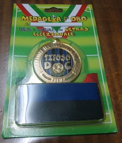 Gadget inter medaglia oro - inter, d'oro