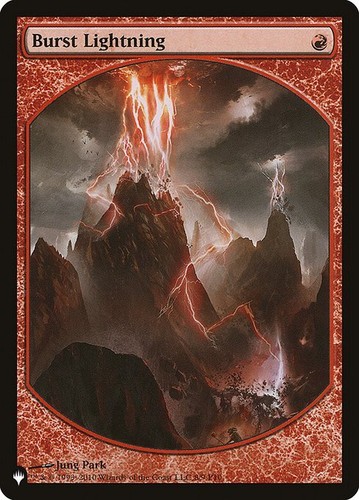 Mtg burst lightning exc - burst,
