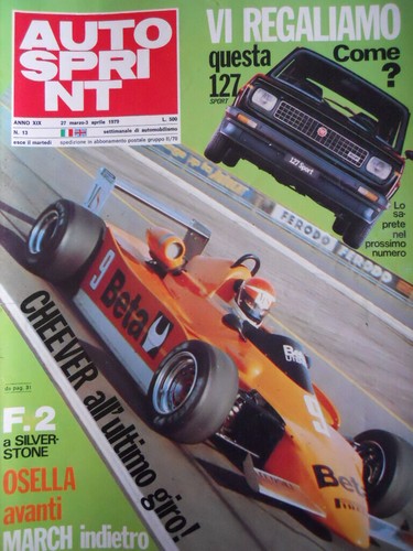 Autosprint 1979 cheever - n�13,
