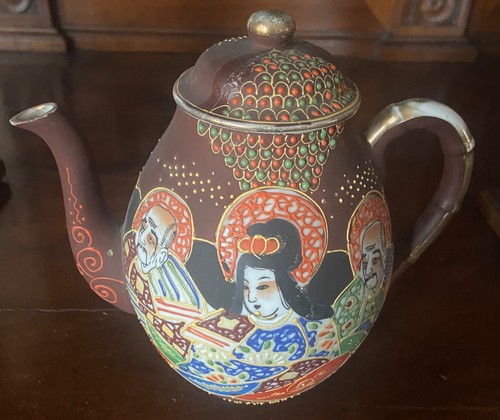 Vaso giapponese con coperchio - vaso,
