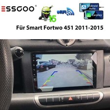 Per Smart Fortwo 451 2010-2015 Android 15 Autoradio GPS Navi Carplay WIFI RDS FM