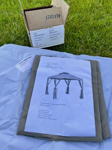 Tre gazebo 10x10 - tre, top