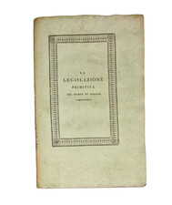 Libro Antico 1800 De Bonald