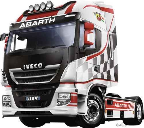 Italeri camion 4x2 show - italeri,