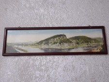 Antico Panorama Stampa Dietro