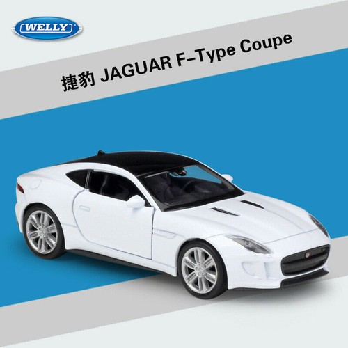 Welly jaguar type coupe - 1:36,