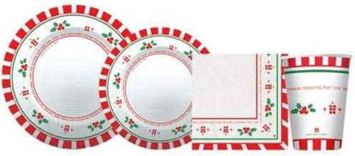 40pz set piatti festa - 40pz,
