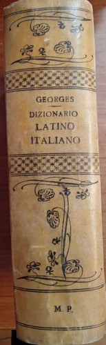 Dizionario latino italiano - dizionario, latino-italiano