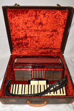 Vintage scandalli red piano - scandalli,