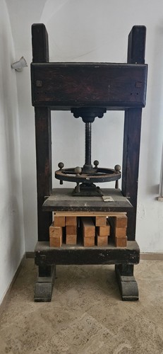 Pressa torchio dell 800 - pressa/torchio, dell'800
