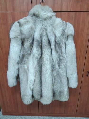 Pelliccia volpe argentata - pelliccia,