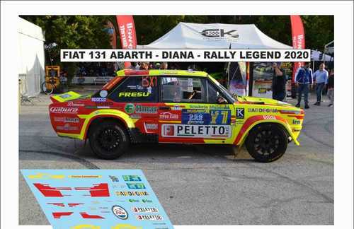 Fiat 131 abarth - 1/43,