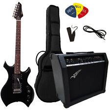 Chitarra elettrica XE-600, in set, con amplificatore GW25, custodia, nastro, 3xPik, cavo, MSA!n