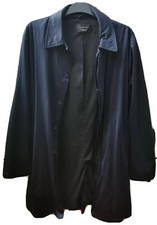 Zara Trench Camicia Uomo Blu Scritta Nella Schiena TG.XL