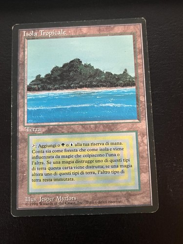 Mtg tropical island exc - mtg,