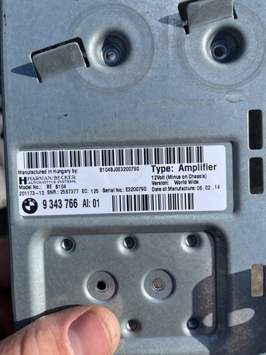 Amplificatore/amplificatore
