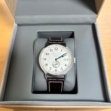 Orologio automatico HAMILTON Khaki Navy Pioneer H78465553 cinturino pelle funzionante pulito