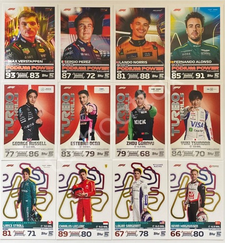 Topps turbo attax 2024 - f1,