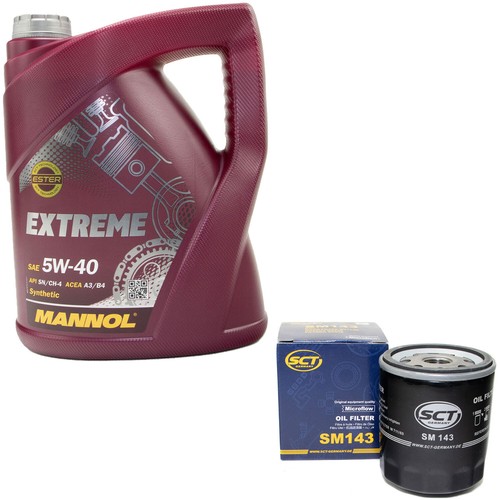 Olio motore set 5 - 5w-40,