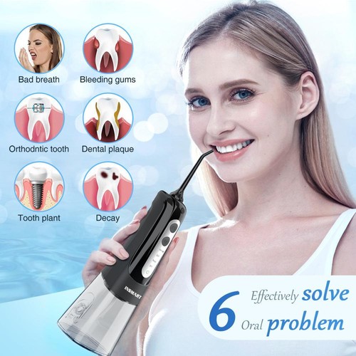 Flosser acqua dentale 300ml - acqua,