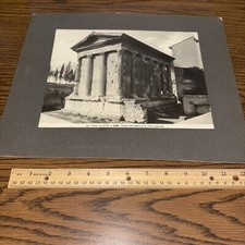 Foto d'epoca Tempio della