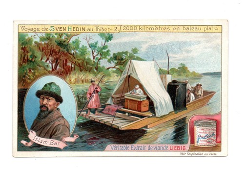 Chromo liebig voyage de sven - .,