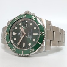 Rolex Submariner Data Quadrante Verde "Hulk" Acciaio Inox 40MM Oyster 116610LV