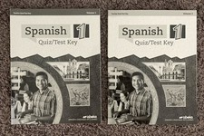 Abeka Spanish 1 Quiz Test Key