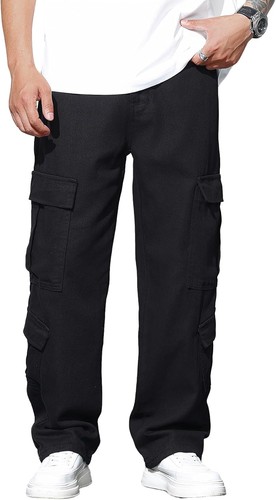 Pantaloni uomo baggy cargo - pantaloni,