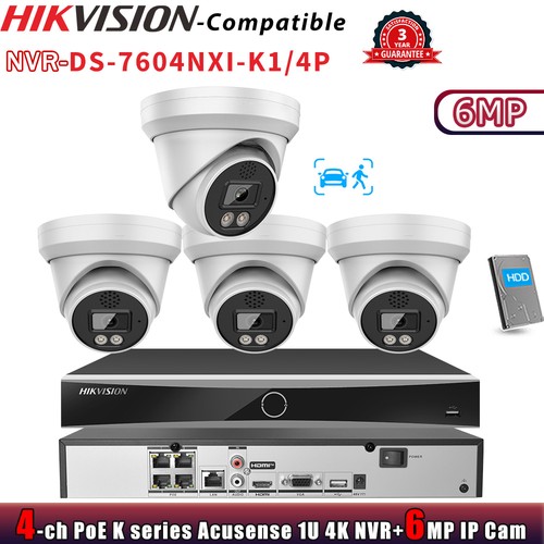Hikvision 4ch nvr system - 4ch,