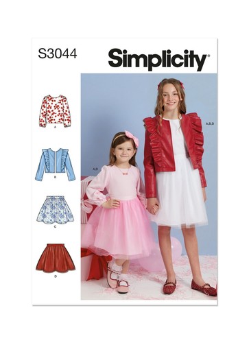 Simplicity 3044 gonna giacca - 3044,