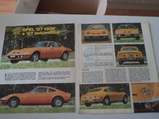 PROVA QUATTRORUOTE 1970 OPEL GT 1900 e AUTOMATICA