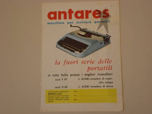 Advertising pubblicità 1960 - pubblicità,