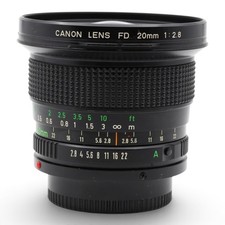 Canon Lens FD 20mm 20mm 1:2.8