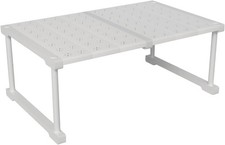 Mensola Estensibile per Armadio Ripiano Scaffale Telescopico,