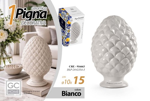 Pigna ceramica siciliana - in,