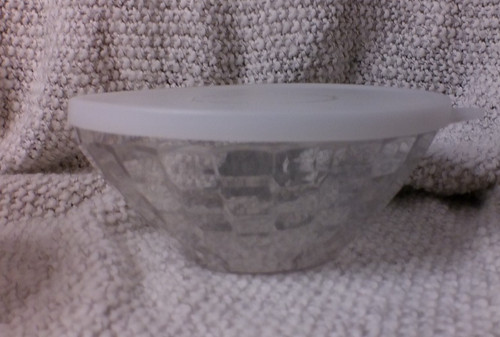 Tupperware ice prism - tupperware, bowl