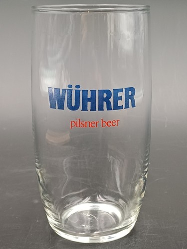Wuhrer pilsen beer bicchiere - wuhrer,