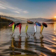  5 CUCCHIAINI DA PESCA ESCA