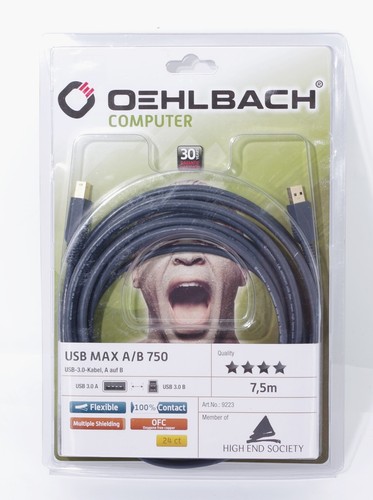 Oehlbach usb max 750 cavo - usb,
