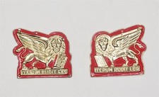 WW2 Riproduzione Fregio per Mostrine Divisione Fanteria Regia Marina San Marco